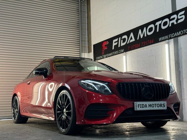 Mercedes-Benz E Class 2020 2.0 E220d Amg Line Premium Plus Coupe D PK70CXC Red #3