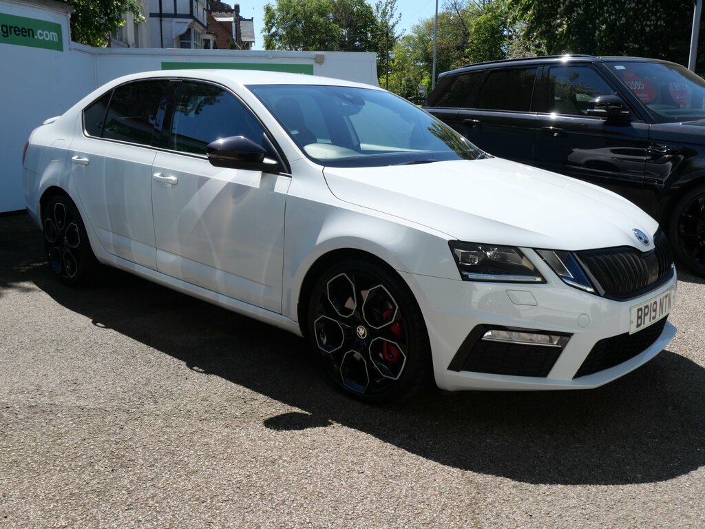 Skoda Octavia 2.0 Tsi Gpf Vrs Dsg Euro 6 Ss BP19NTN White #3