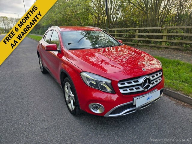 Mercedes-Benz GLA Class Gla200 Sport Suv Red