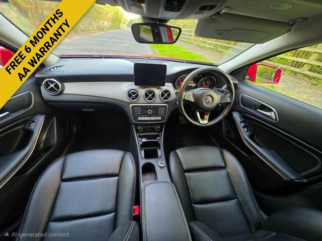 Mercedes-Benz GLA Class Gla200 Sport Suv DE17EHV Red #2
