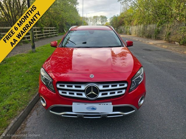 Mercedes-Benz GLA Class Gla200 Sport Suv DE17EHV Red #3