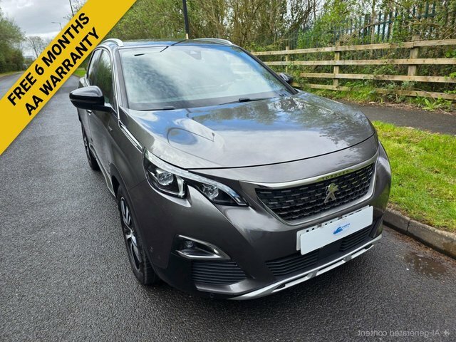 Peugeot 3008 Bluehdi Gt Line Suv Grey