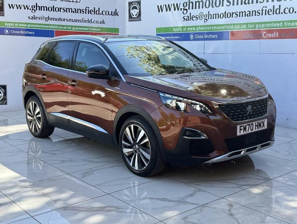 Peugeot 3008 Suv 1.2 Puretech Gt Line Premium Eat Euro 6 Ss FM70HMX Brown #4
