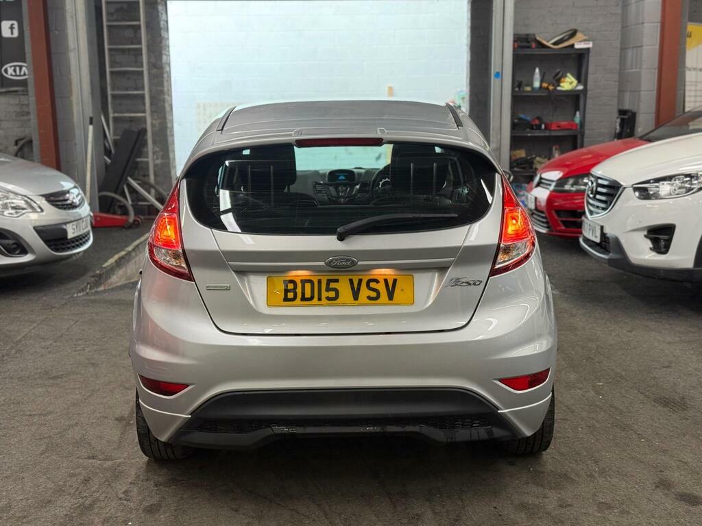 Ford Fiesta 1.0T Ecoboost Zetec S Euro 6 S S BD15VSV Silver #5