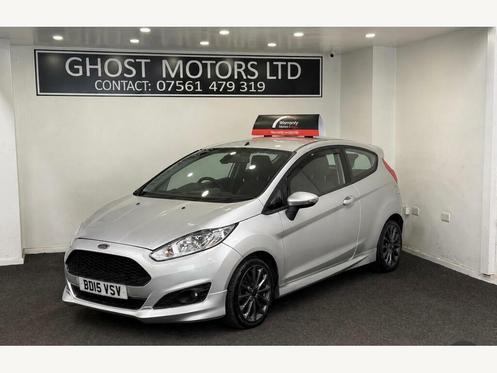 Ford Fiesta 1.0T Ecoboost Zetec S Euro 6 S S BD15VSV Silver #2