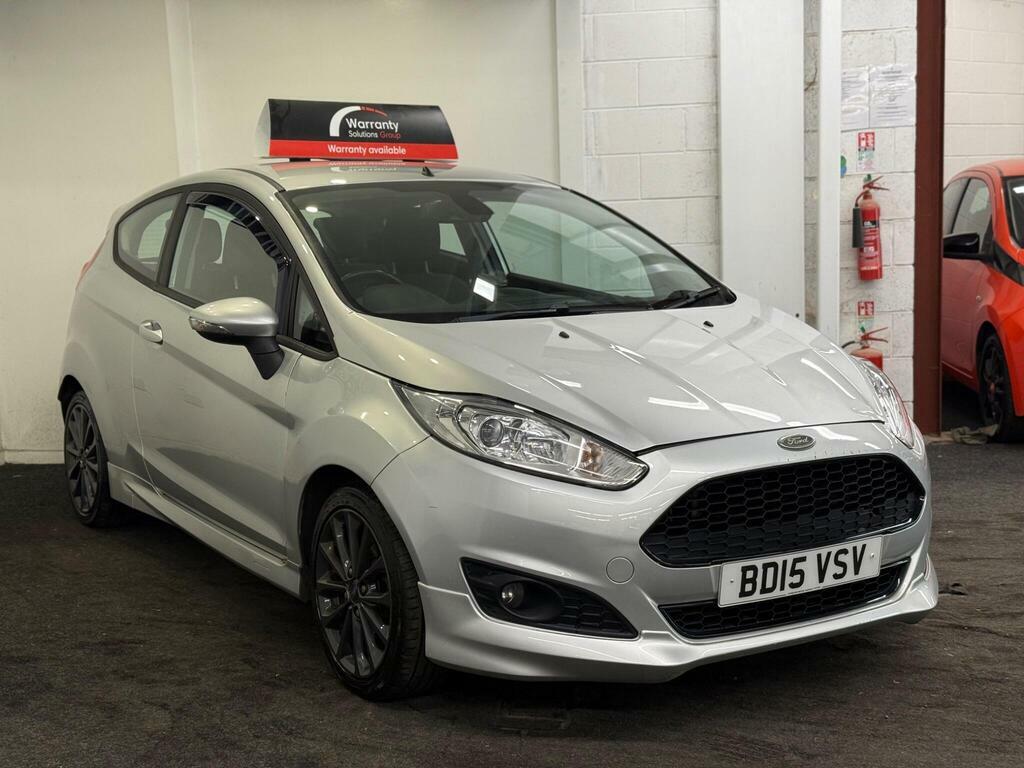 Ford Fiesta 1.0T Ecoboost Zetec S Euro 6 S S BD15VSV Silver #3