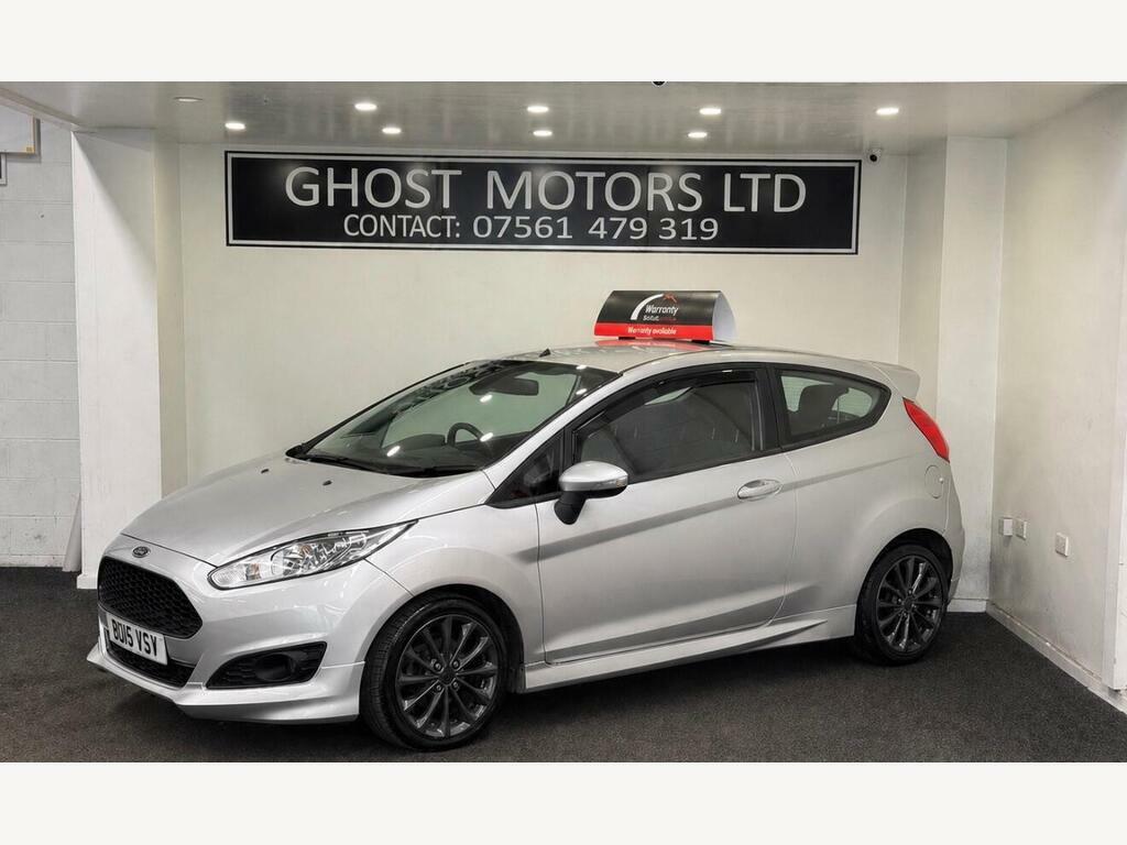 Ford Fiesta 1.0T Ecoboost Zetec S Euro 6 S S Silver