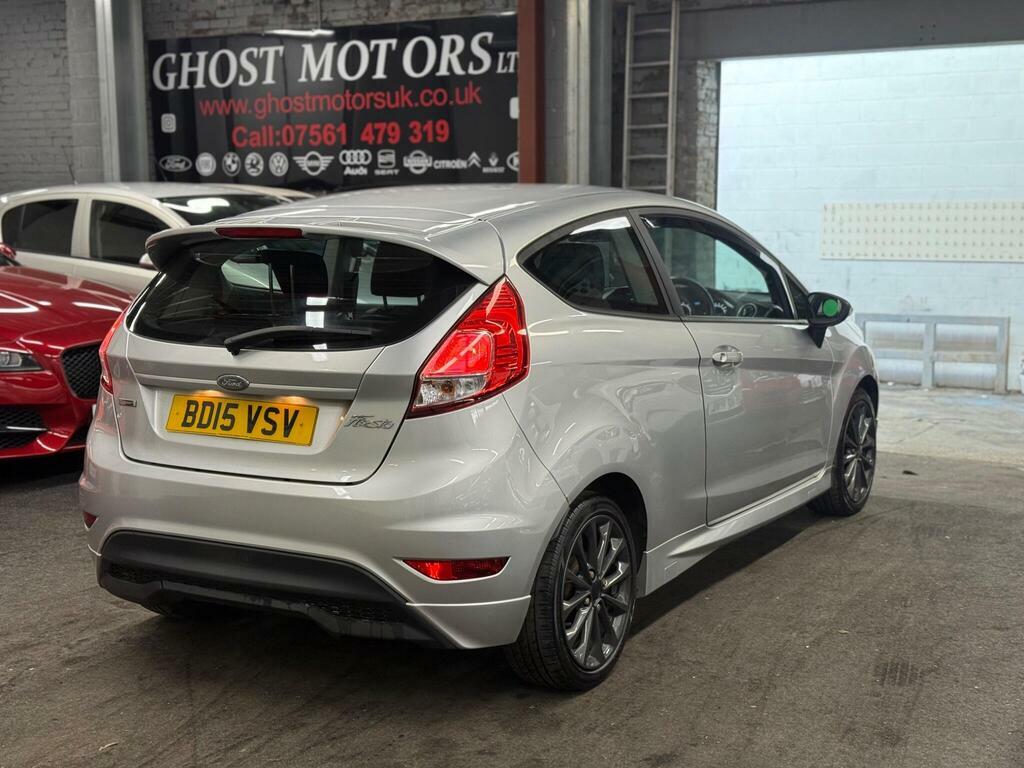Ford Fiesta 1.0T Ecoboost Zetec S Euro 6 S S BD15VSV Silver #4