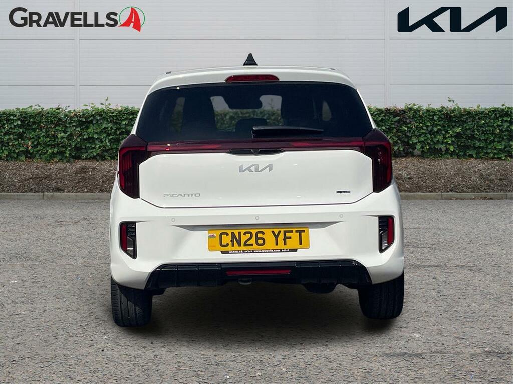 Kia Picanto 1.0 Gt-line S Hatchback Euro 6 White #4
