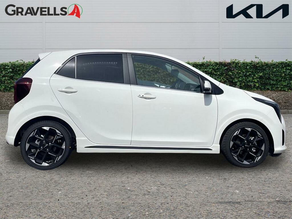 Kia Picanto 1.0 Gt-line S Hatchback Euro 6 White #2