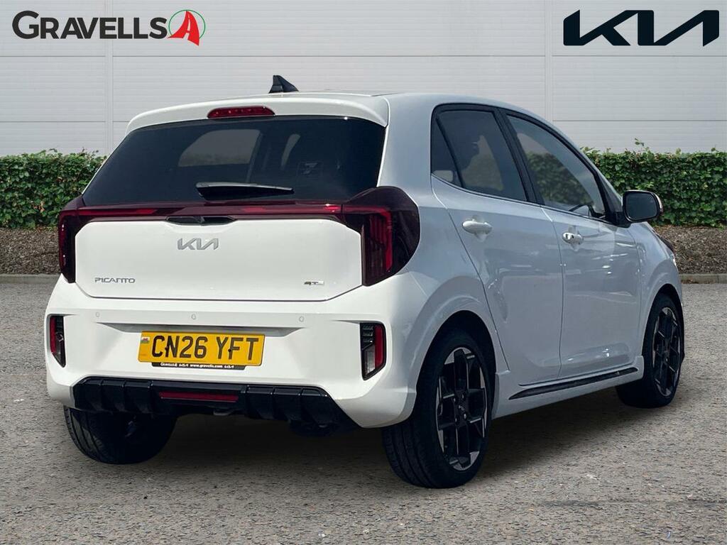 Kia Picanto 1.0 Gt-line S Hatchback Euro 6 White #3