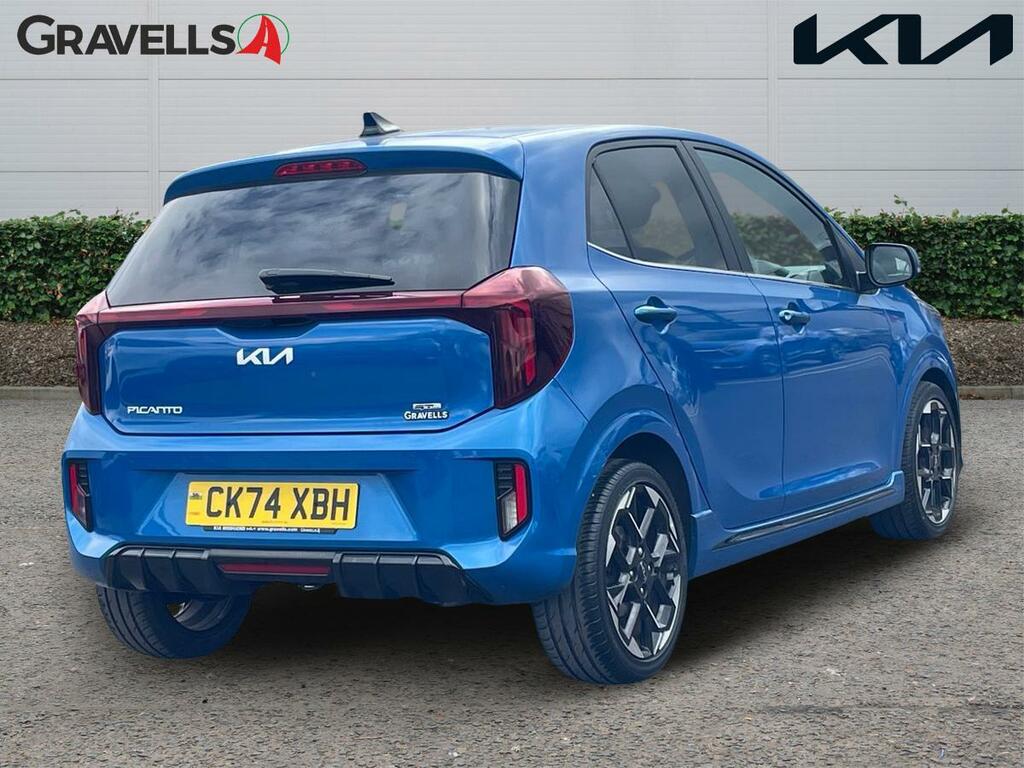 Kia Picanto 1.2 Gt-line S 76 CK74XBH Blue #3