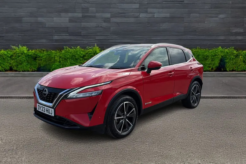 Nissan Qashqai Hatchback 1.5 E-power Tekna DY23HUJ Red #3