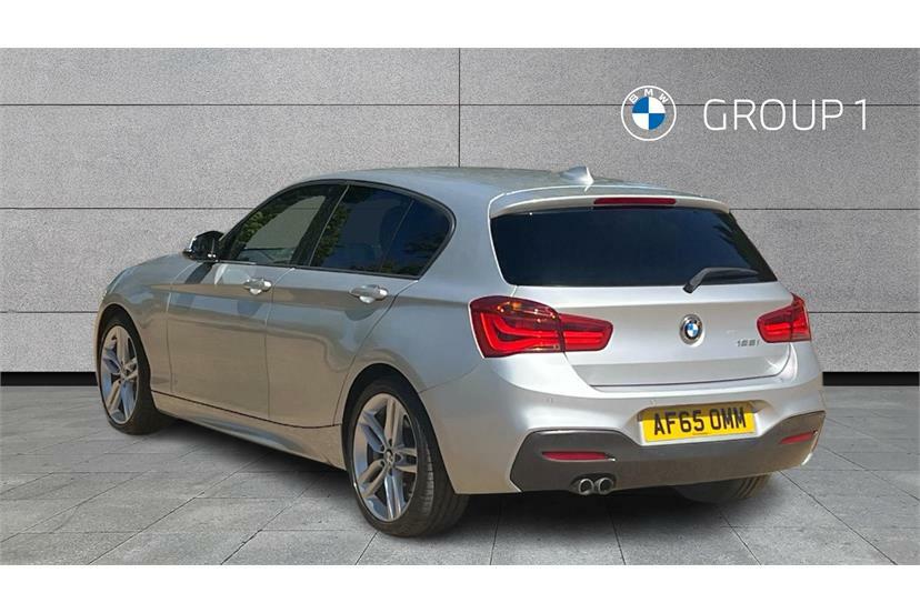 BMW 1 Series 125I M Sport Step AF65OMM Silver #2