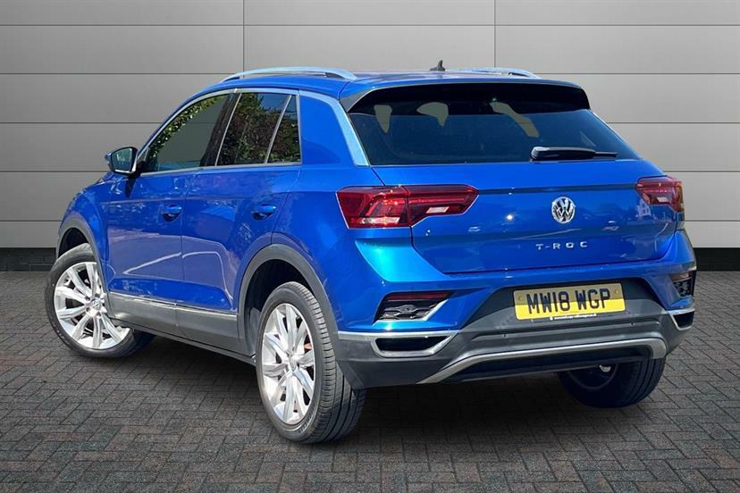 Volkswagen T-Roc 1.5 Tsi Evo Sel Blue #3