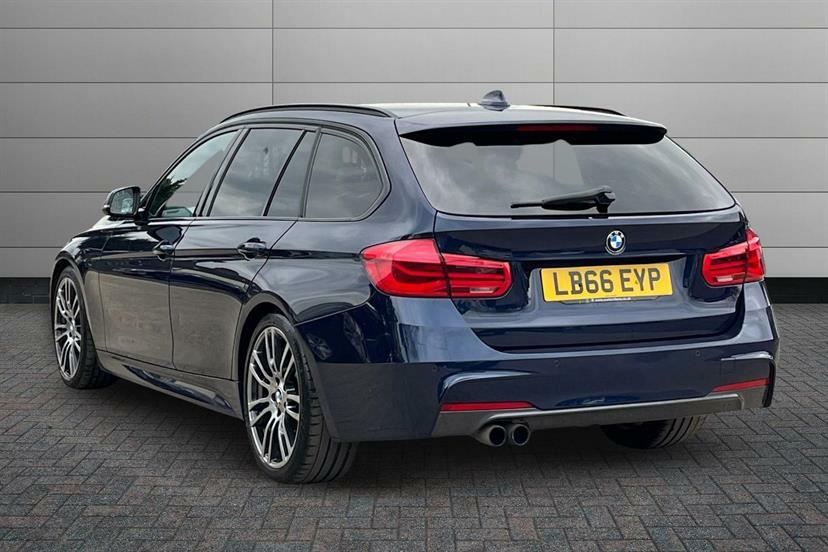 BMW 3 Series 335D Xdrive M Sport Step LB66EYP Blue #3