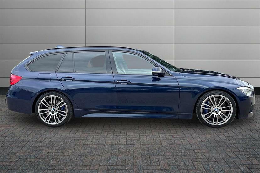 BMW 3 Series 335D Xdrive M Sport Step LB66EYP Blue #4