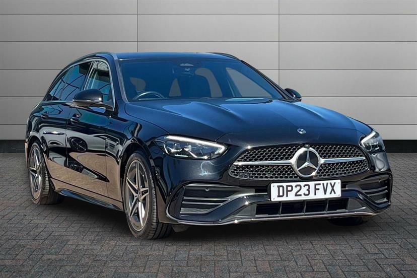 Mercedes-Benz C Class C220d Amg Line 9G-tronic Black