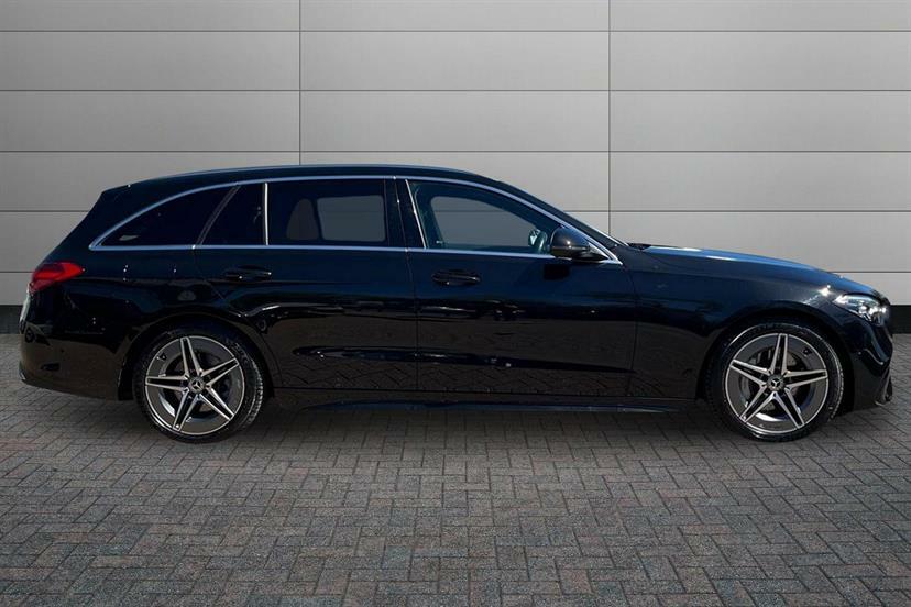 Mercedes-Benz C Class C220d Amg Line 9G-tronic DP23FVX Black #3