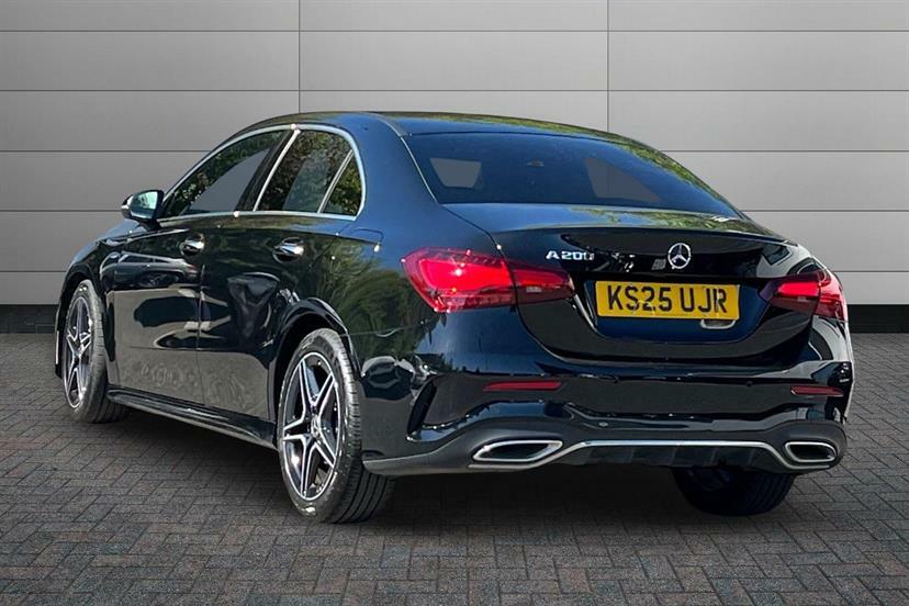 Mercedes-Benz A Class A200 Amg Line Executive KS25UJR Black #2