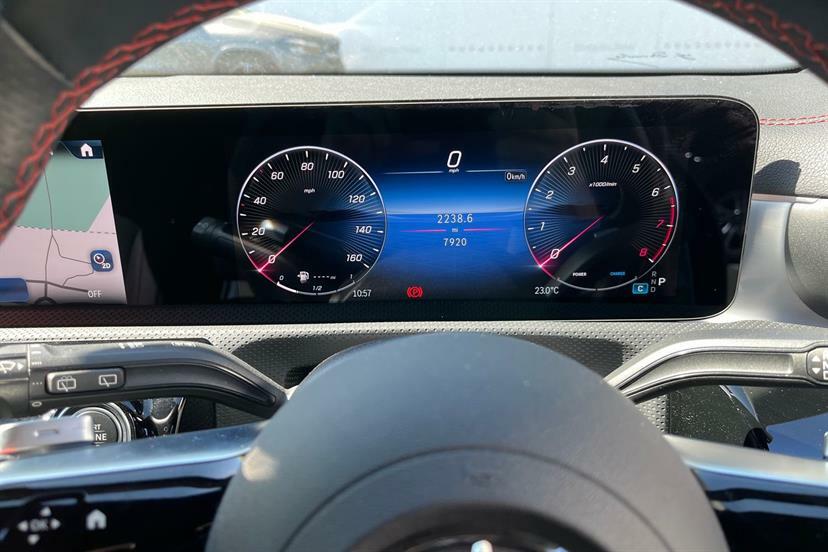 Mercedes-Benz CLA Class 180 Amg Line Executive Tip KP25XZH Blue #6