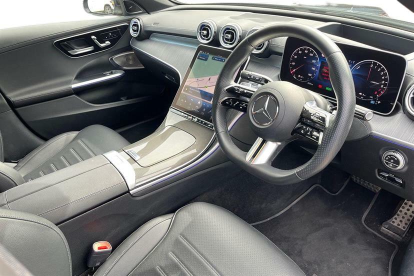 Mercedes-Benz C Class C300e Amg Line Premium Plus 9G-tronic YK24NTE Black #5