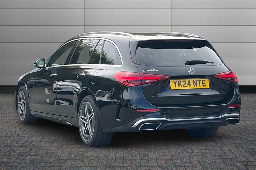 Mercedes-Benz C Class C300e Amg Line Premium Plus 9G-tronic YK24NTE Black #2