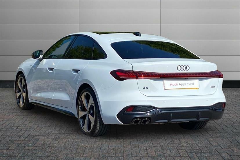 Audi A5 2.0 Tdi Quattro 204 Edition 1 S Tronic WR26MME White #3