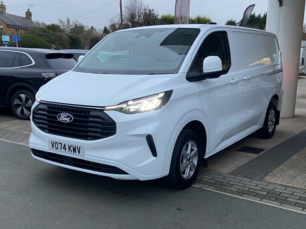 Ford Transit Custom 2.0 280 Ecoblue Limited L1 H1 136Ps VO74KWV White #3