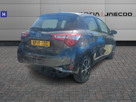 Toyota Yaris 1.0 Vvt-i Icon Tech KF18JZC Grey #5