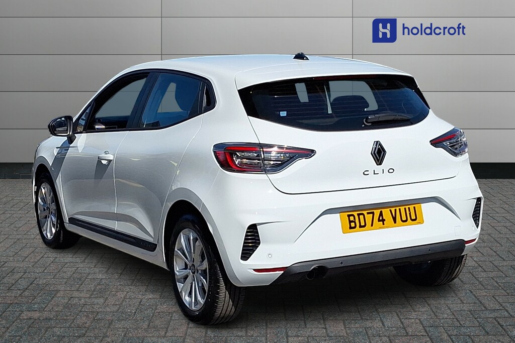 Renault Clio 1.0 Tce 90 Evolution BD74VUU White #2