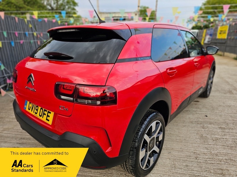 Citroen C4 Cactus 1.2 Puretech Gpf Flair Red #3