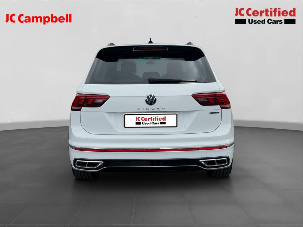 Volkswagen Tiguan 2.0 Tdi R-line Suv GSZ6724 White #6