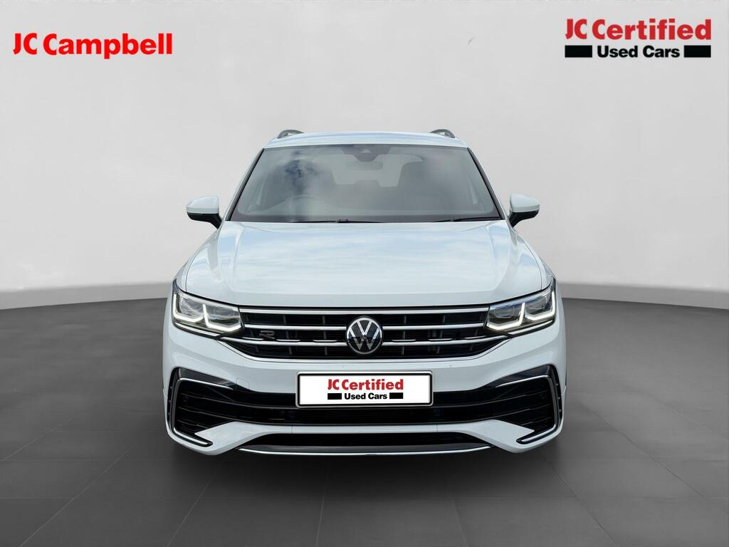 Volkswagen Tiguan 2.0 Tdi R-line Suv GSZ6724 White #2
