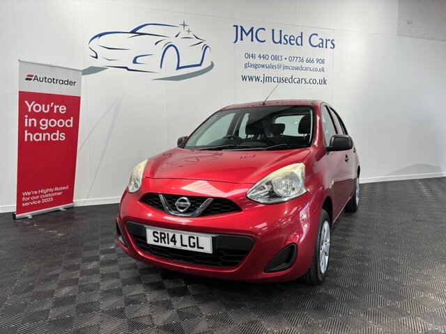 Nissan Micra 1.2 Visia Hatchback Euro 5 80 P Red