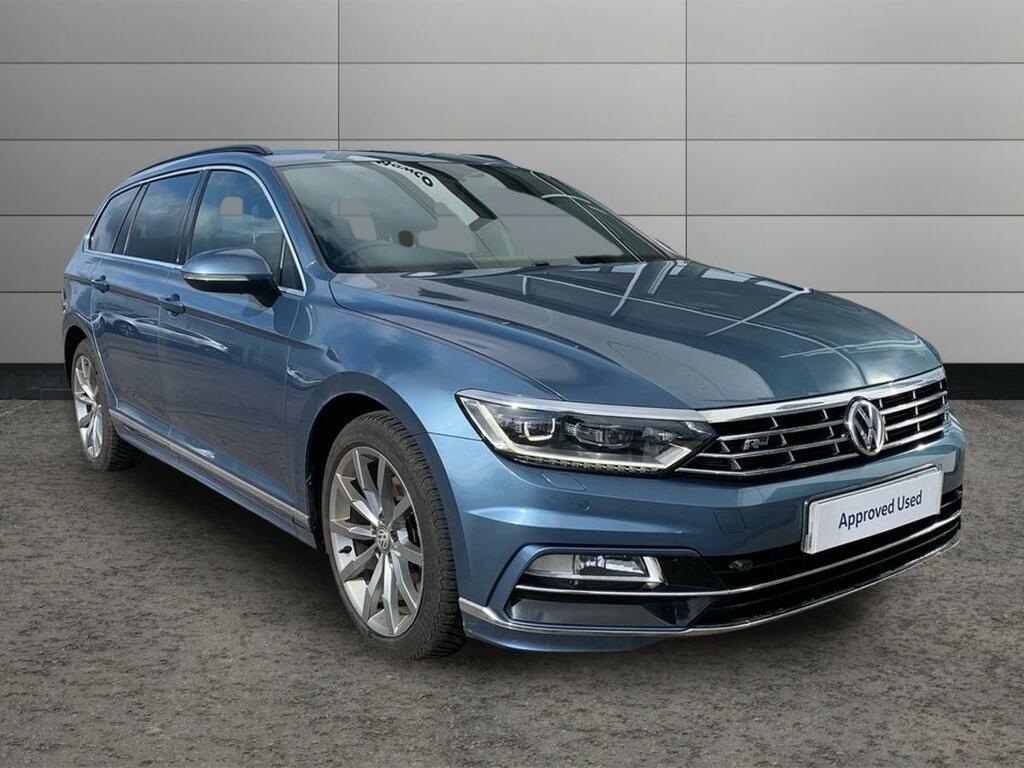Volkswagen Passat Estate 2.0 Tdi 150Ps R-line Dsg Blue