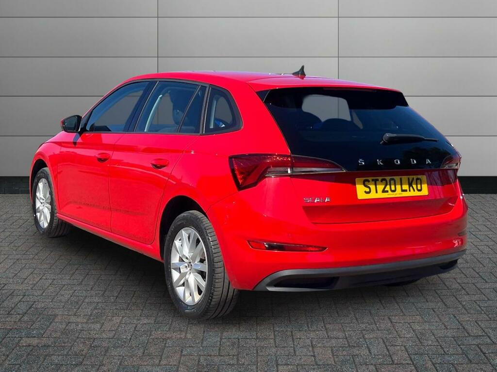 Skoda Scala 1.0 Tsi 110Ps Se ST20LKO Red #3