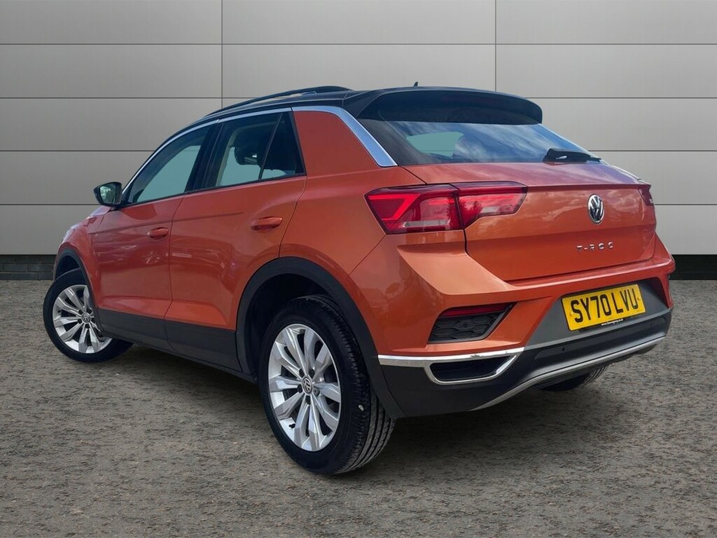 Volkswagen T-Roc 1.0 Tsi Se SY70LVU Black #3