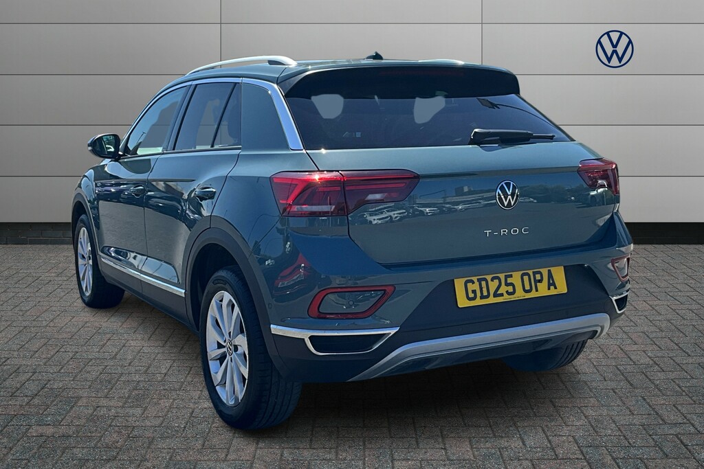 Volkswagen T-Roc 1.5 Tsi Style GD25OPA Blue #3
