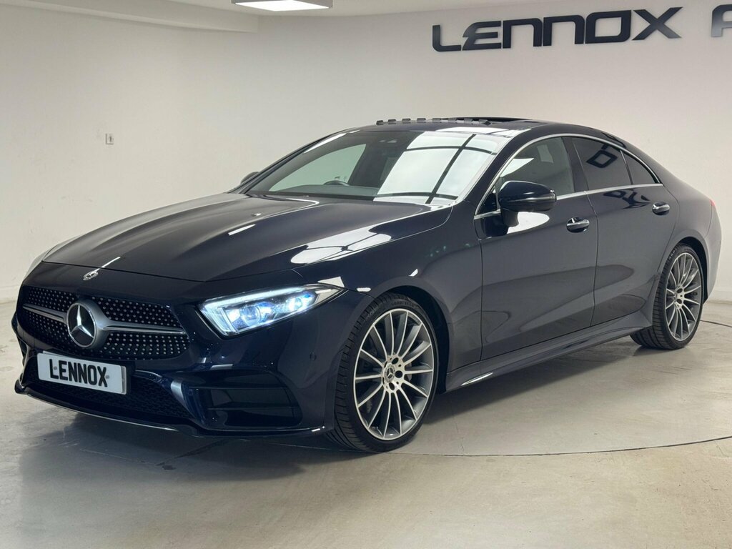 Mercedes-Benz CLS 2.0 Cls350 Eq Boost Amg Line Premium Plus Coupe Blue #2
