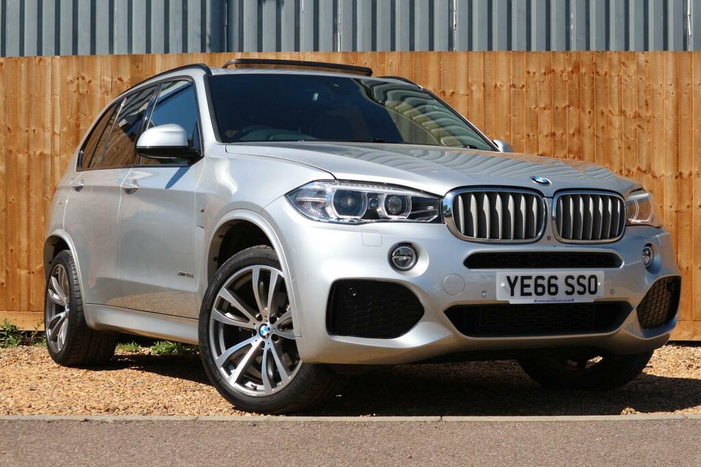 BMW X5 Suv 3.0 40D M Sport Xdrive Euro 6 Ss Silver