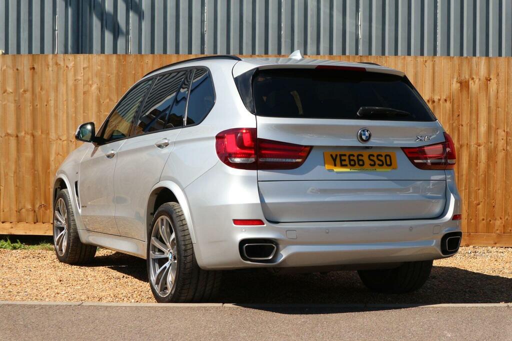 BMW X5 Suv 3.0 40D M Sport Xdrive Euro 6 Ss YE66SSO Silver #6