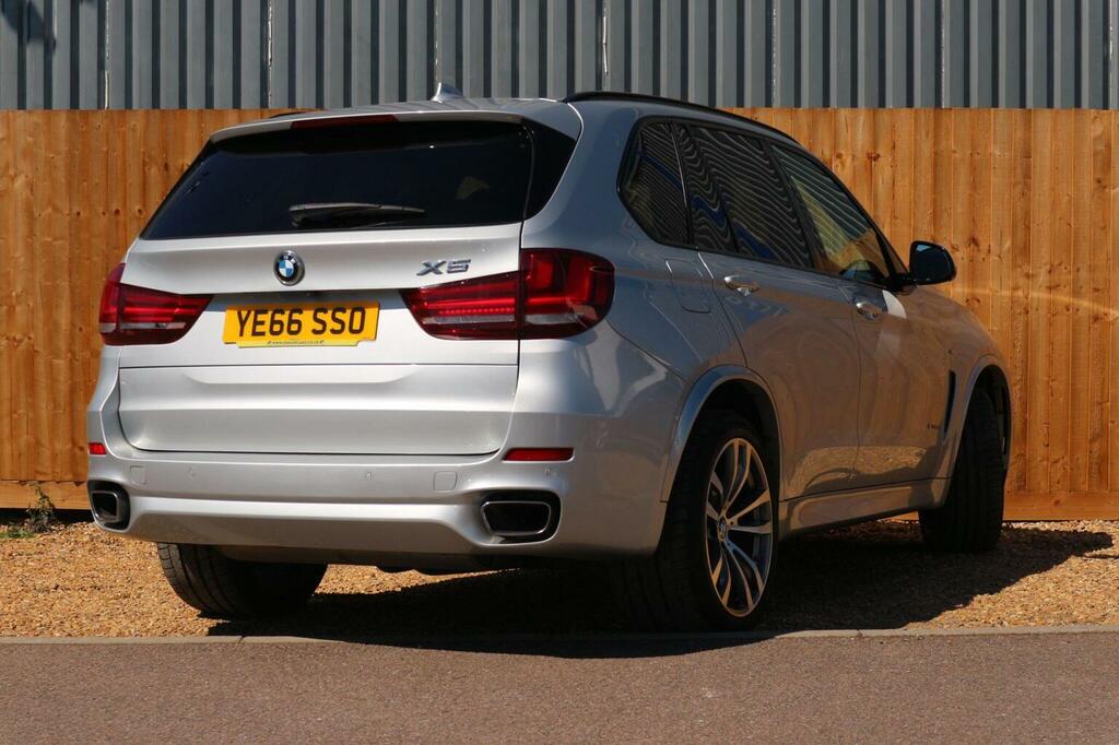 BMW X5 Suv 3.0 40D M Sport Xdrive Euro 6 Ss YE66SSO Silver #3