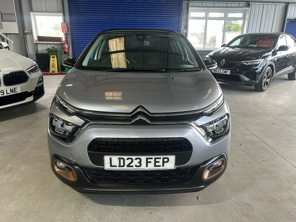 Citroen C3 1.2 Puretech C-series Edition Hatchback LD23FEP Grey #3