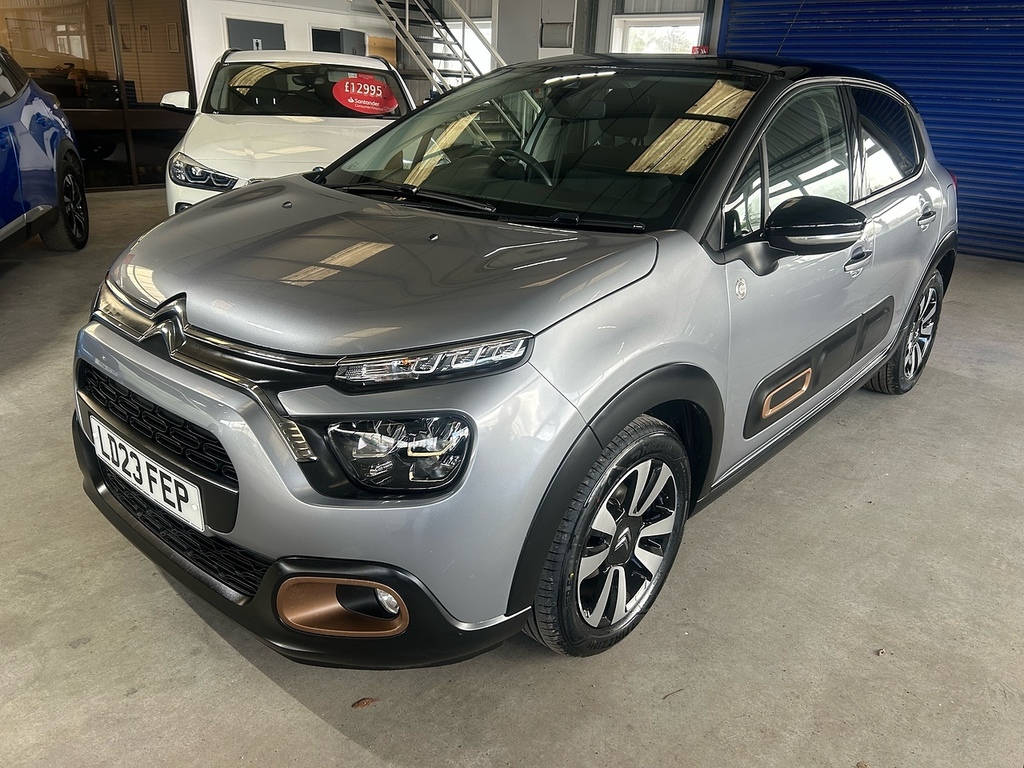 Citroen C3 1.2 Puretech C-series Edition Hatchback LD23FEP Grey #2