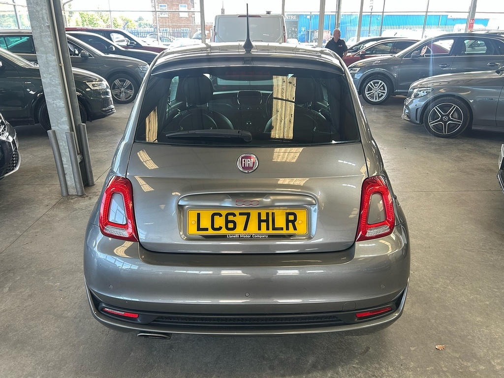 Fiat 500 1.2 S Hatchback Euro 6 Ss 69 LC67HLR Grey #6