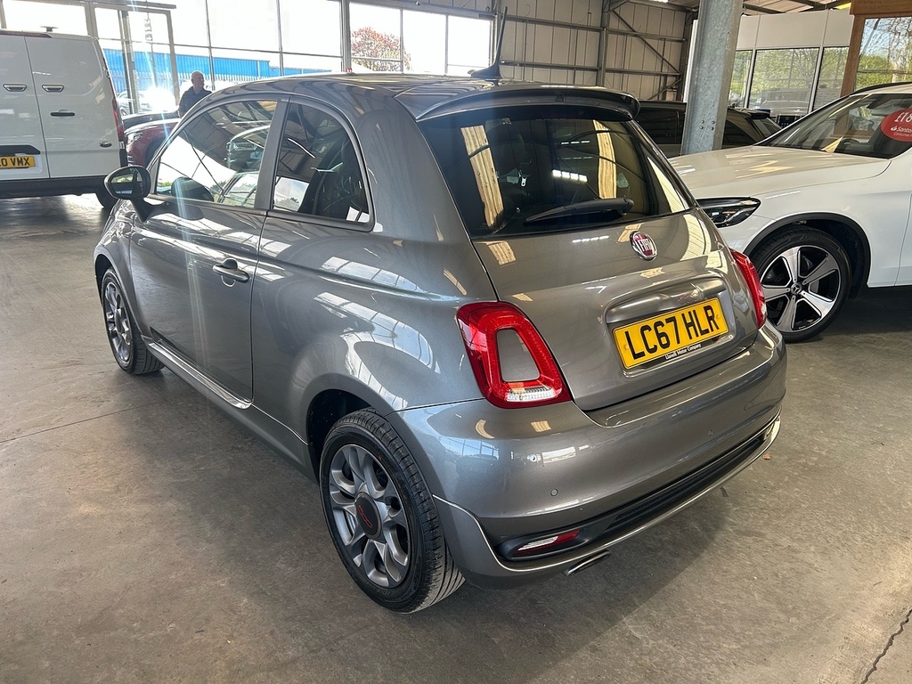 Fiat 500 1.2 S Hatchback Euro 6 Ss 69 LC67HLR Grey #5
