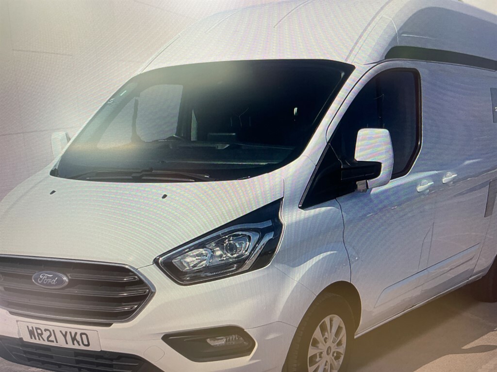 Ford Transit Custom 300 Limited Ecoblue Lwb High Roof WR21YKO White #2