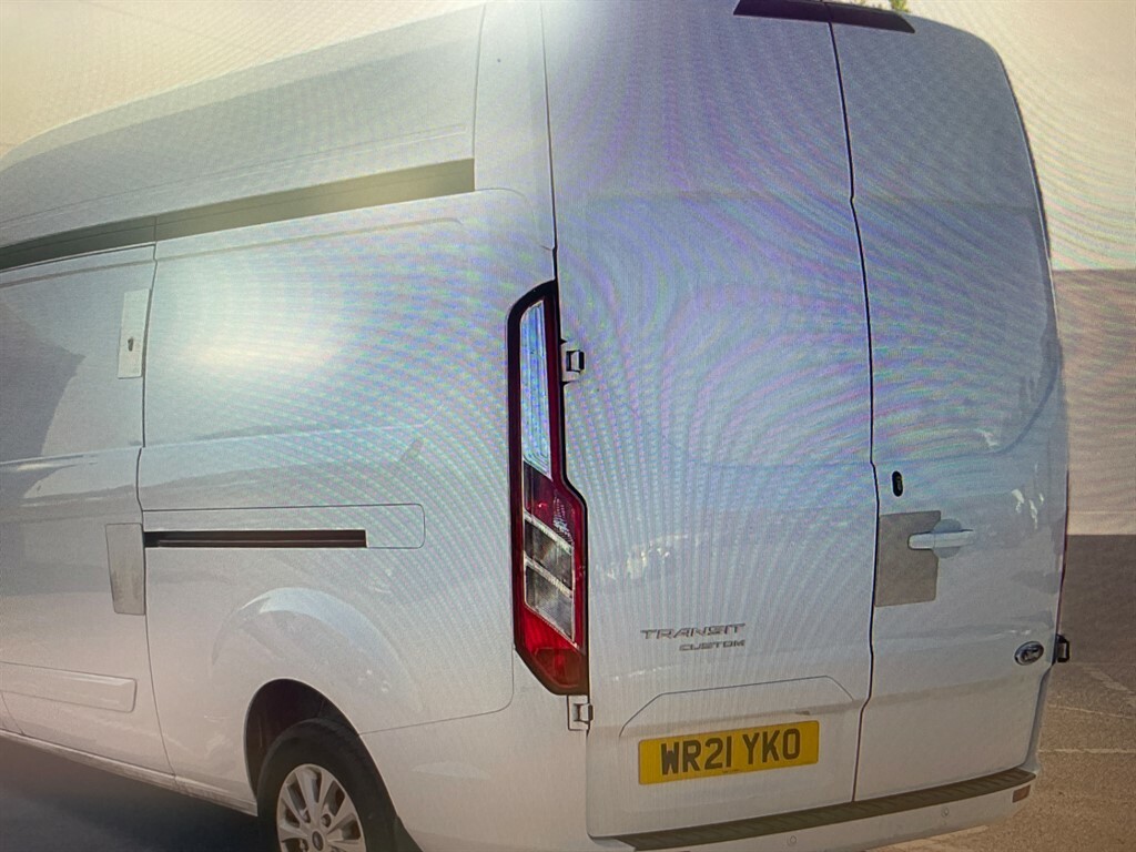 Ford Transit Custom 300 Limited Ecoblue Lwb High Roof WR21YKO White #3