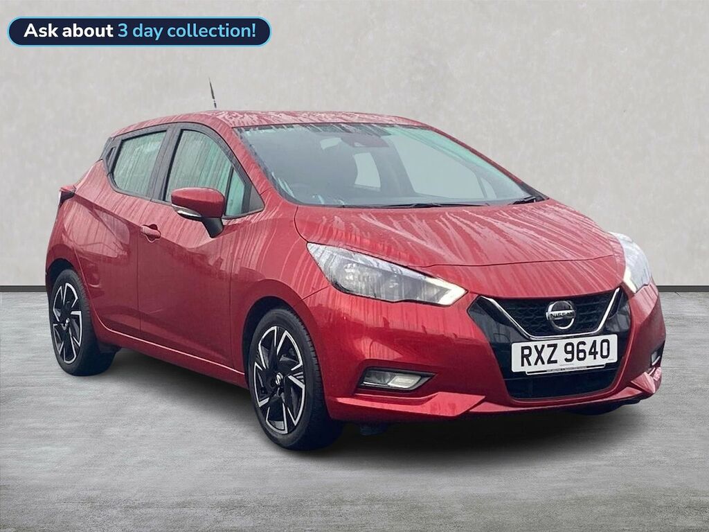 Nissan Micra 1.0 Ig-t 92 Acenta Cvt Red